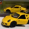 Metalni autić Porches 911 turbo žuti - Metalni autić Porches 911 turbo žuti