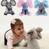 Peekaboo raspevani slon sivi - Peekaboo raspevani slon sivi