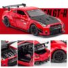 Nissan GTR metalni crveni autić - Nissan GTR metalni crveni autić - Image 2