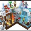 Minecraft lego kocke 866 delova LED lampa