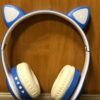 Bluetooth slušalice mačje uši sa LED svetlom - Image 5