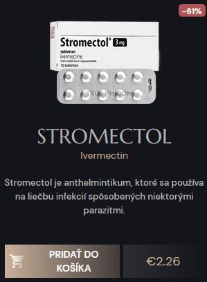 Ivermektín: Cena a dostupnosť v Slovensku