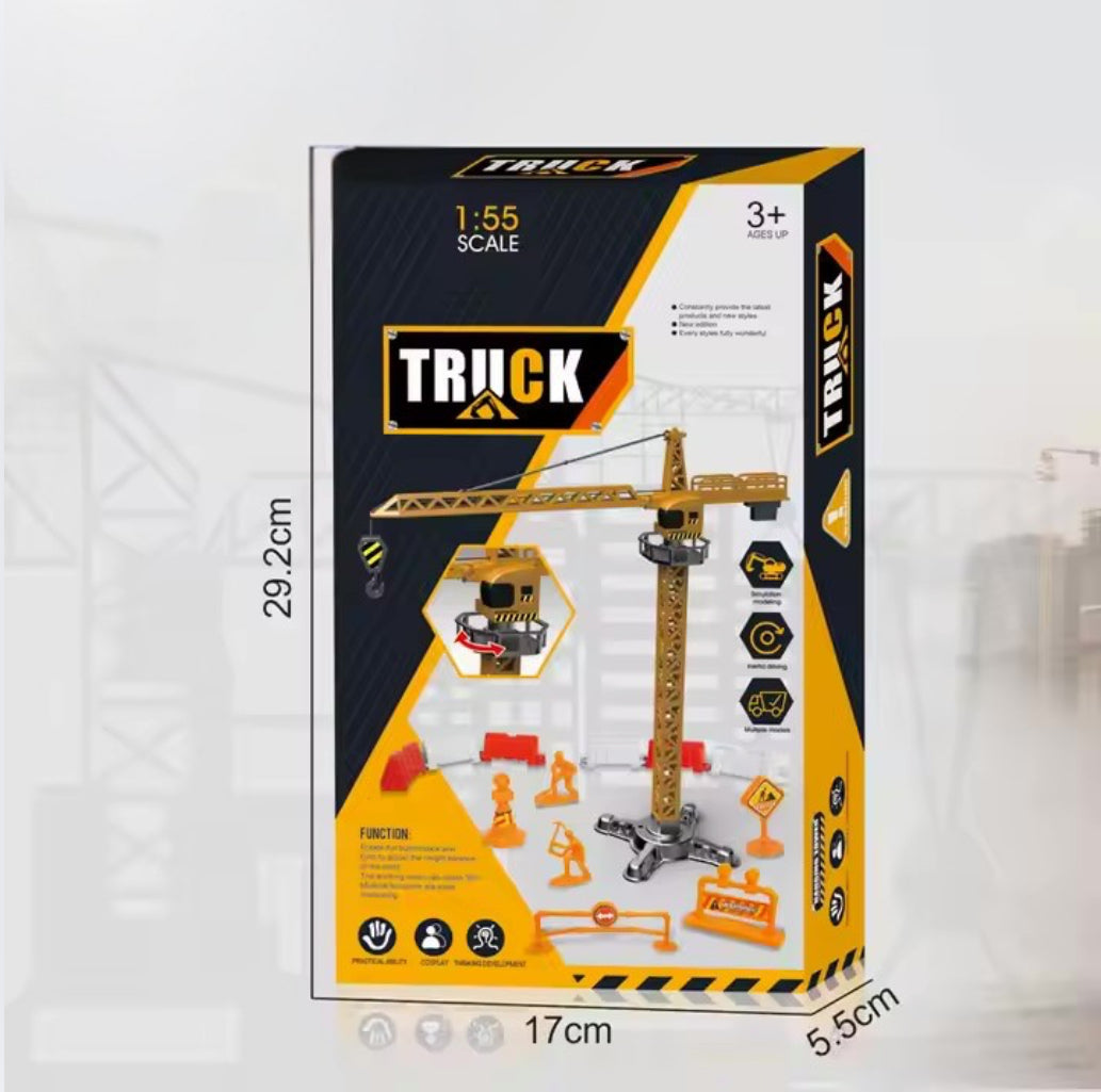 Kran Dizalica Igračka Set za Gradilište - Image 2