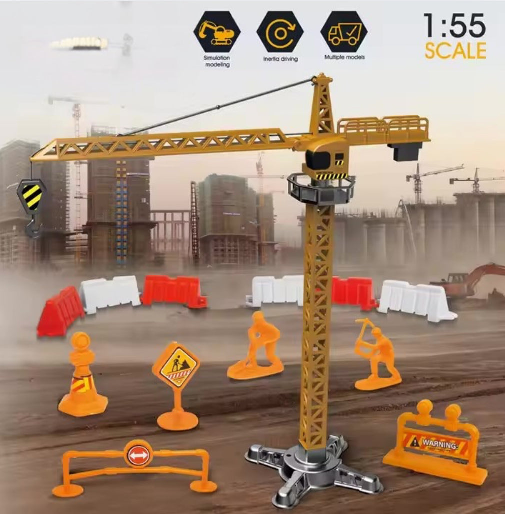 Kran Dizalica Igračka Set za Gradilište - Image 3
