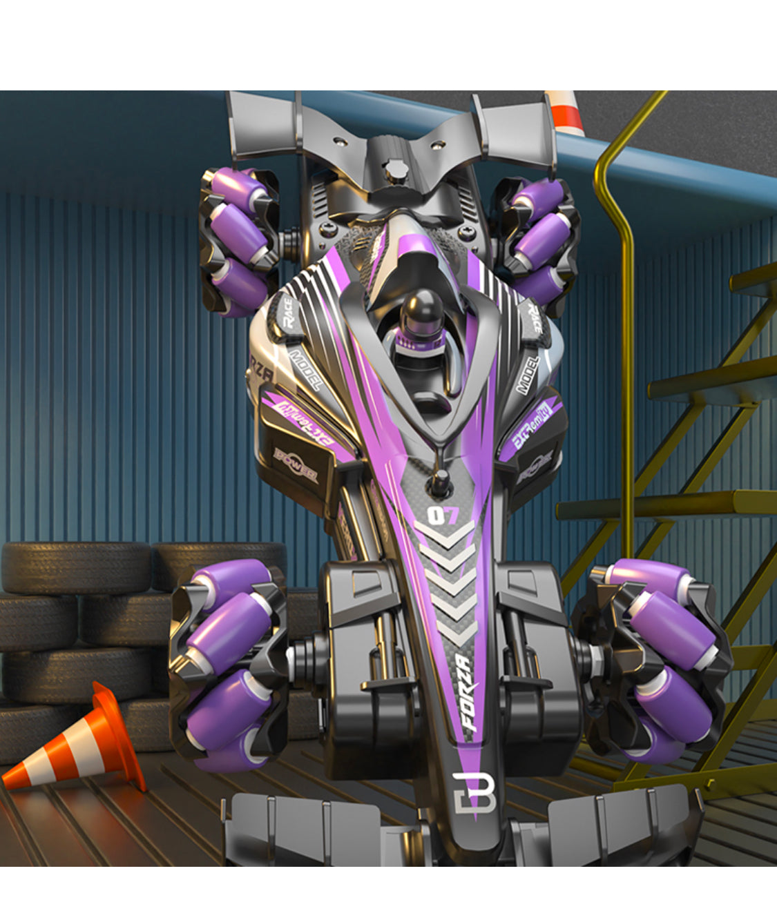 Formula 1 na daljinski sa efektom dima - Image 2