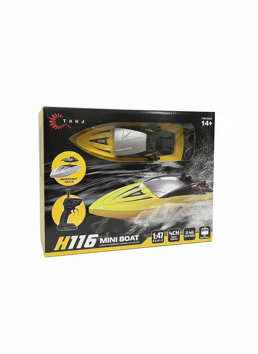RC Mini Camac H116 Zuti - Daljinski Upravljan Camac - Image 2