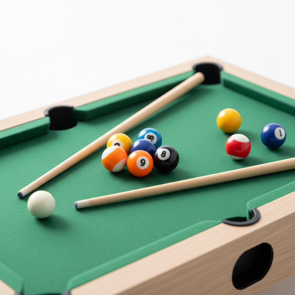Stoni Bilijar - Mini Bilijar Sto za Decu i Odrasle