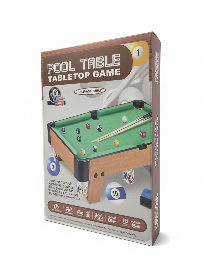 Stoni Bilijar - Mini Bilijar Sto za Decu i Odrasle - Image 2