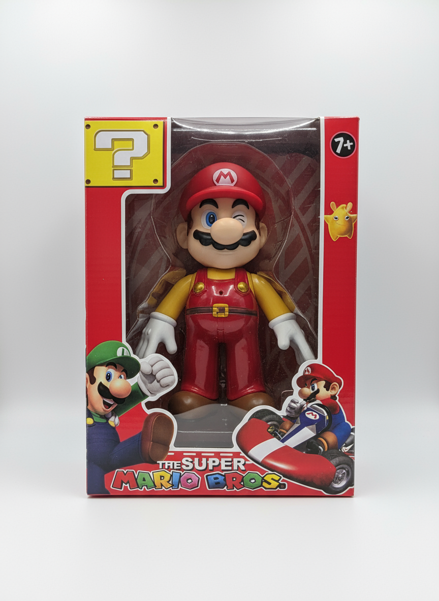 Super Mario Figura u Zlatnom Kostimu - Image 2