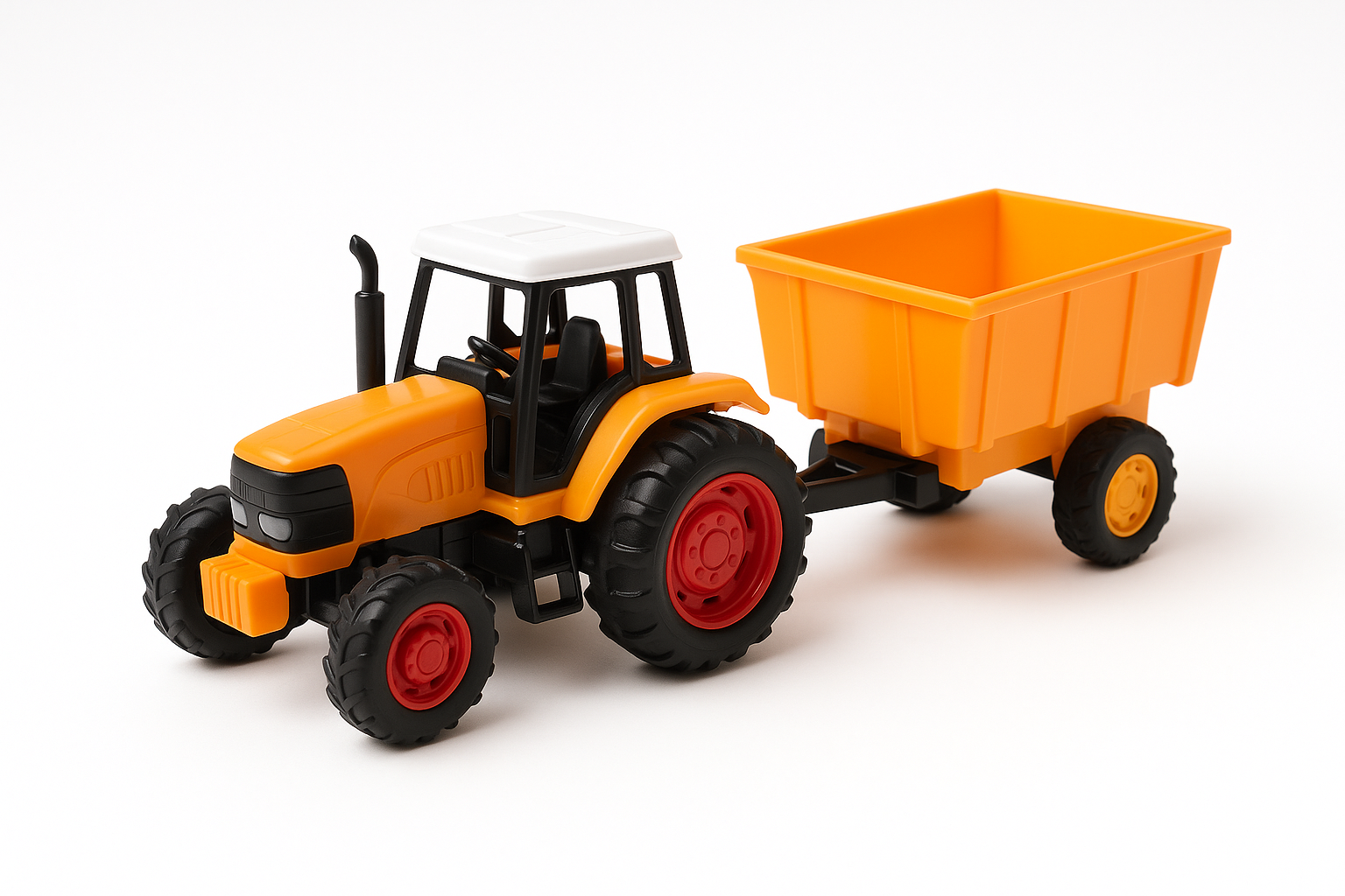 Poljoprivredni traktor sa prikolicom