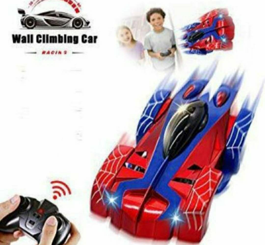 Auto na daljinski koji ide po zidu Spiderman WALL CLIMBER autić - Image 2