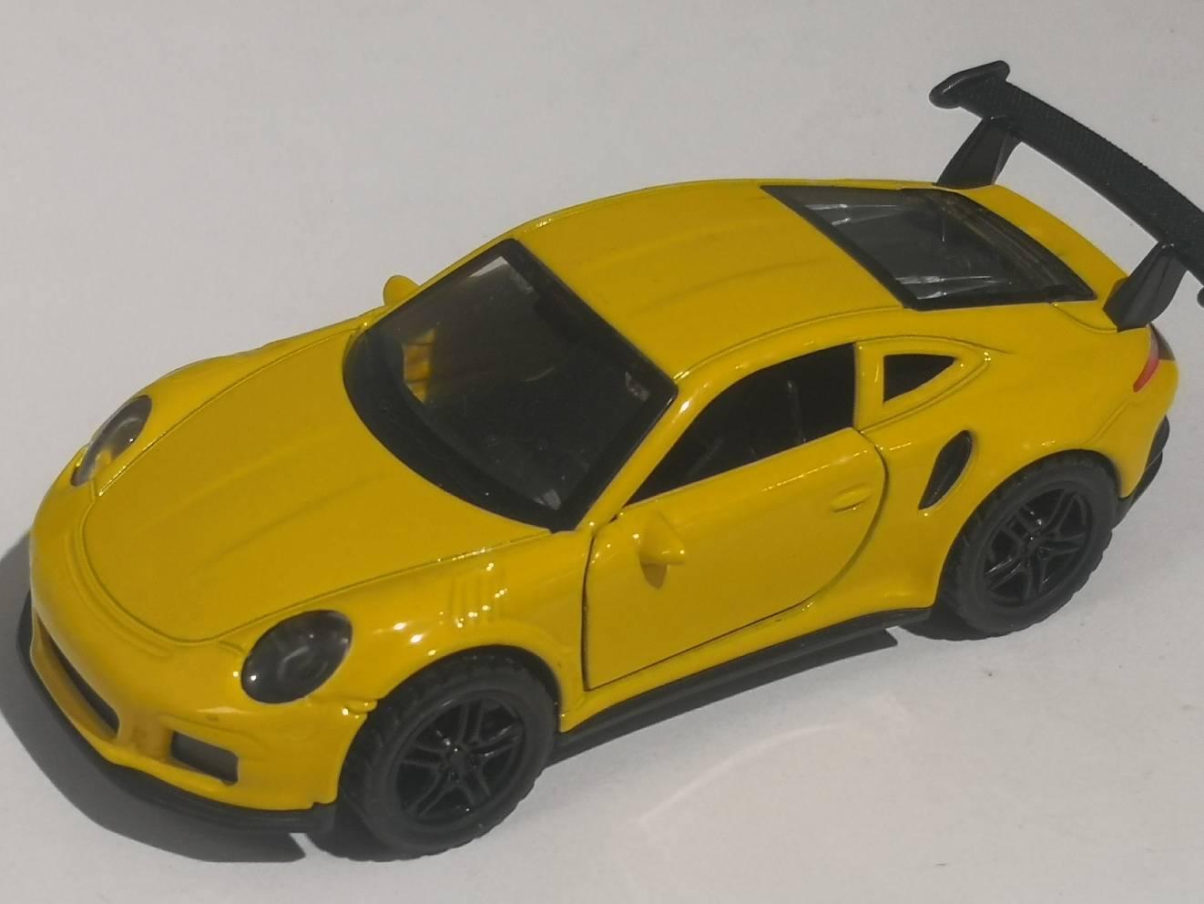 Metalni autić Porches 911 turbo žuti – Metalni autić Porches 911 turbo žuti - Image 2