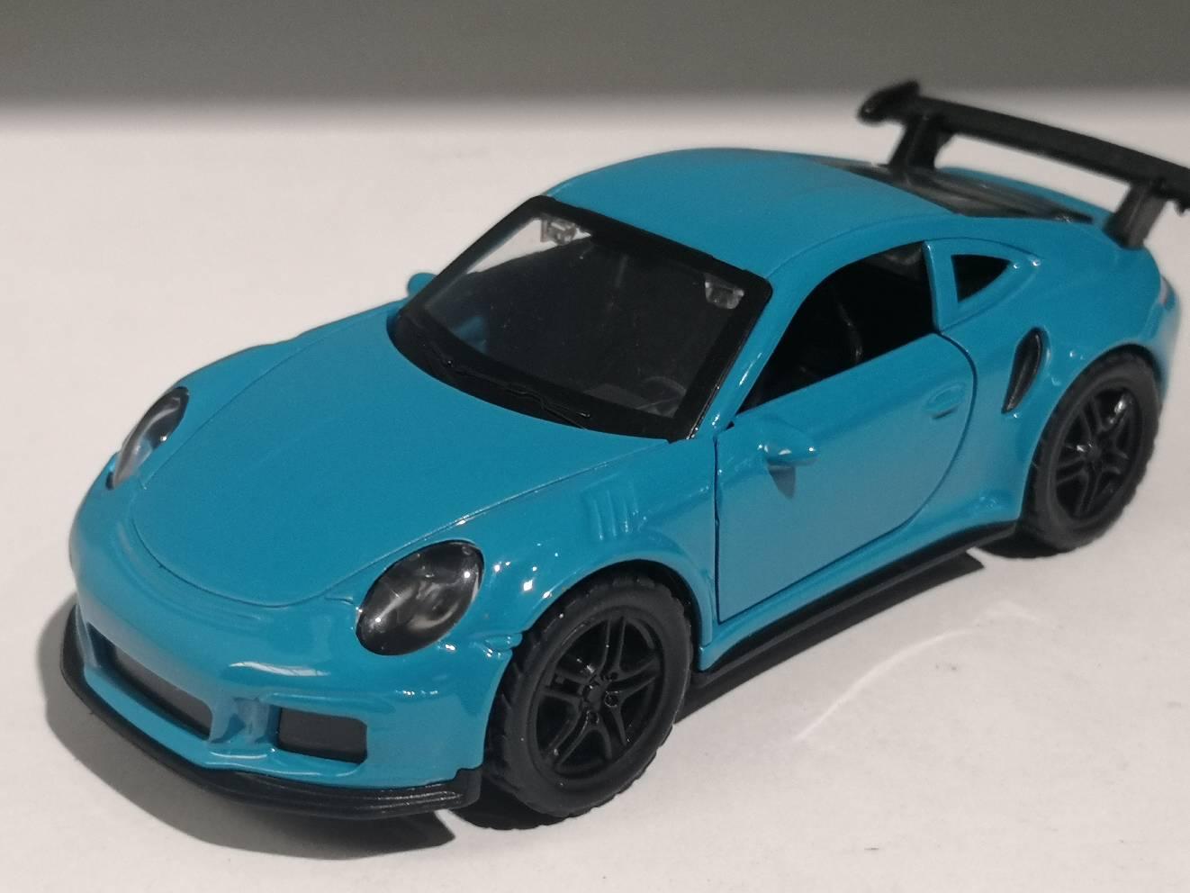 Metalni autić Porches 911 turbo Plavi – Metalni autić Porches 911 turbo Plavi - Image 2