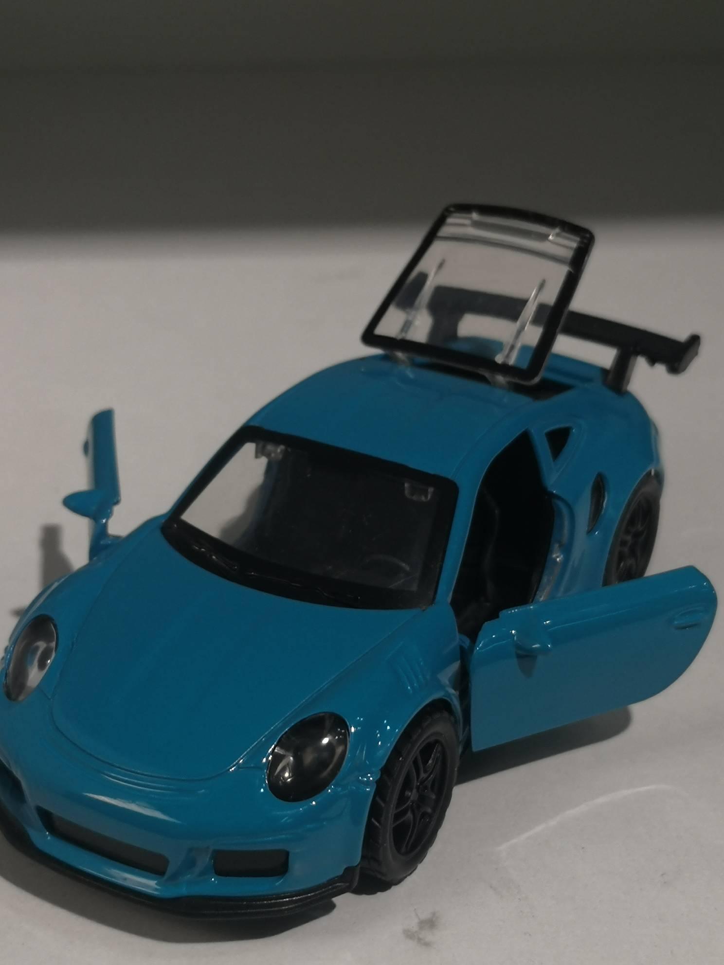 Metalni autić Porches 911 turbo Plavi – Metalni autić Porches 911 turbo Plavi - Image 3