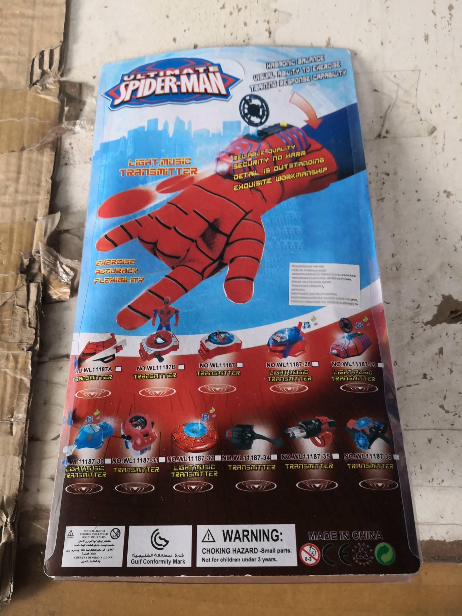 Rukavica spiderman ispaljivač sa zvučnim efektom – Rukavica spiderman ispaljivač sa zvučnim efektom - Image 4