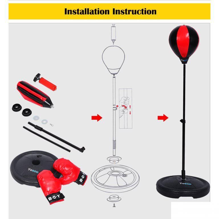 Set za boks sa rukavicama sa podesivim stalkom – Set za boks sa rukavicama sa podesivim stalkom - Image 6