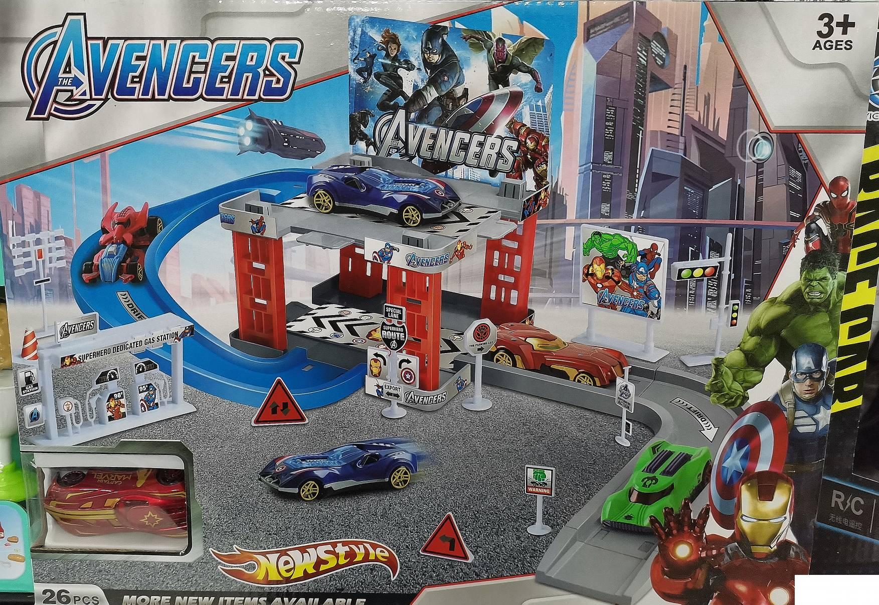Avengers Tobogan i Garaza – Avengers Tobogan i Garaza