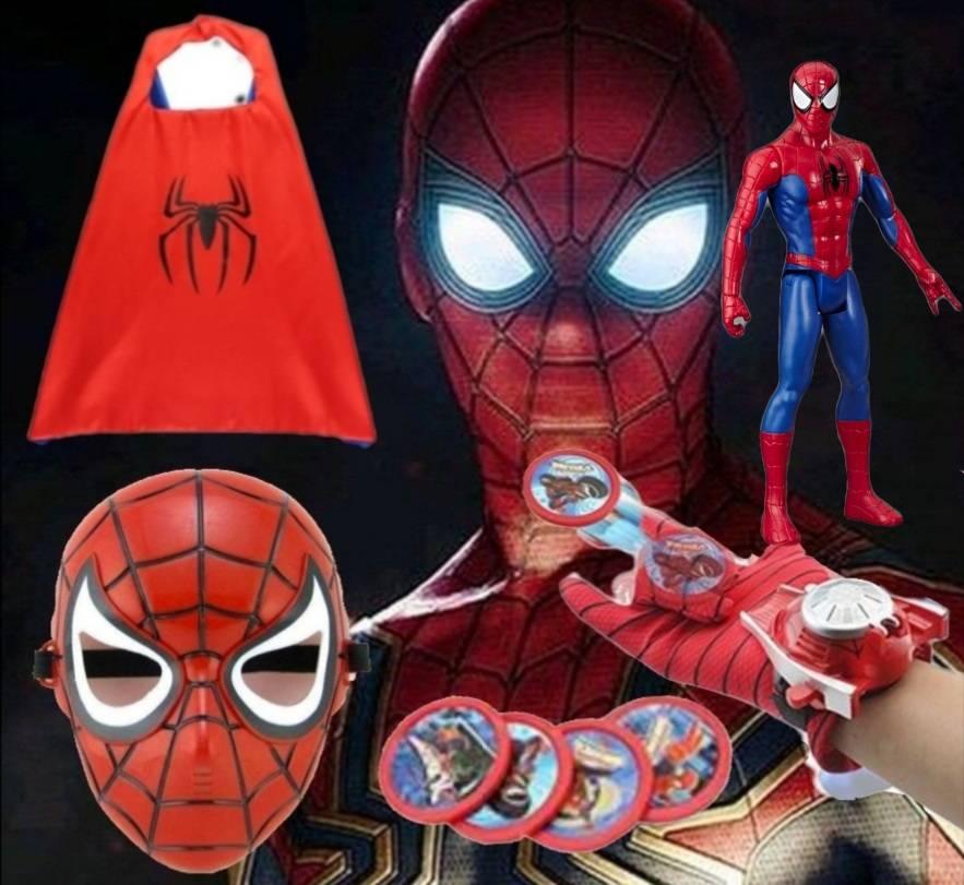 Spiderman kostim sa plaštom i igračkom – Spiderman kostim sa plaštom i igračkom - Image 5