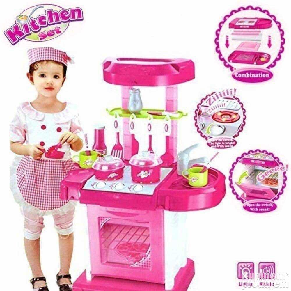 Kuhinjski set za decu Kuhinjica za male kuvare – Kuhinjski set za decu Kuhinjica za male kuvare - Image 2