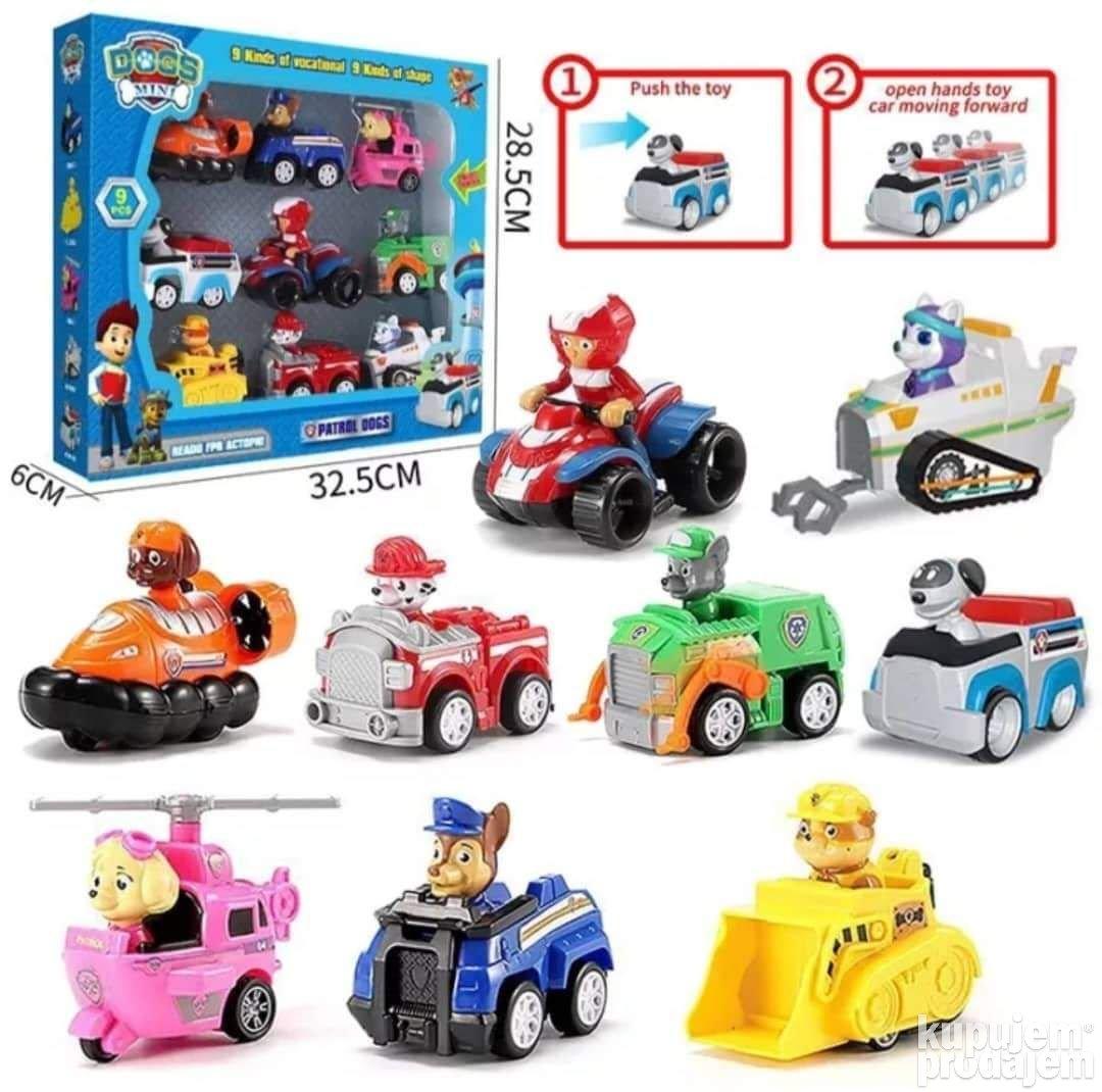 Patrolne šape Paw patrol set autića – Patrolne šape Paw patrol set autića - Image 2
