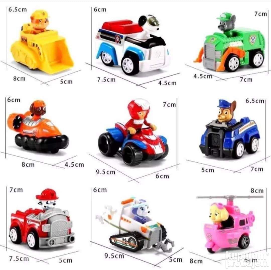 Patrolne šape Paw patrol set autića – Patrolne šape Paw patrol set autića - Image 4