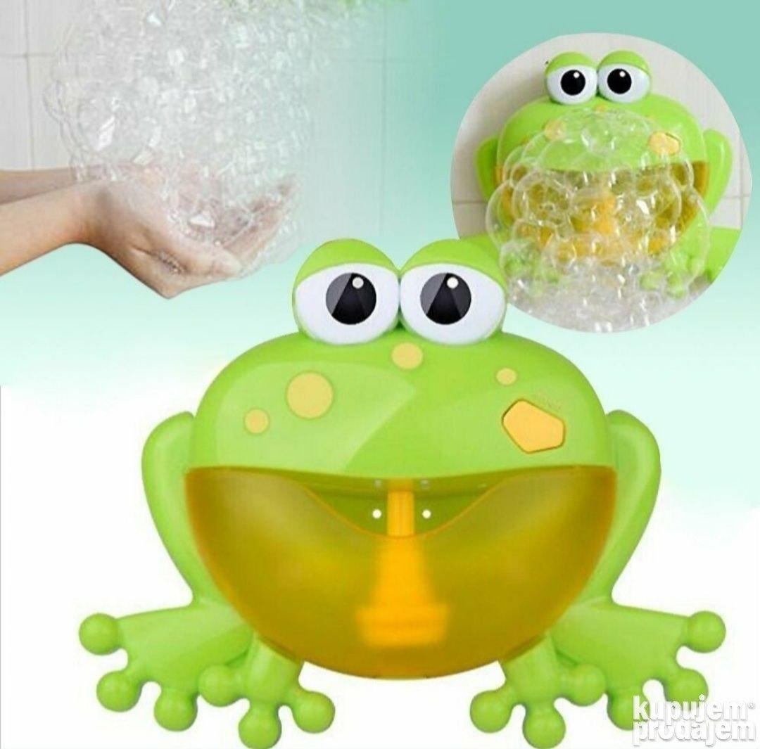Zaba koja pravi mehurice Muzicka igračka Pena za kupanje – Zaba koja pravi mehurice Muzicka igračka Pena za kupanje - Image 5