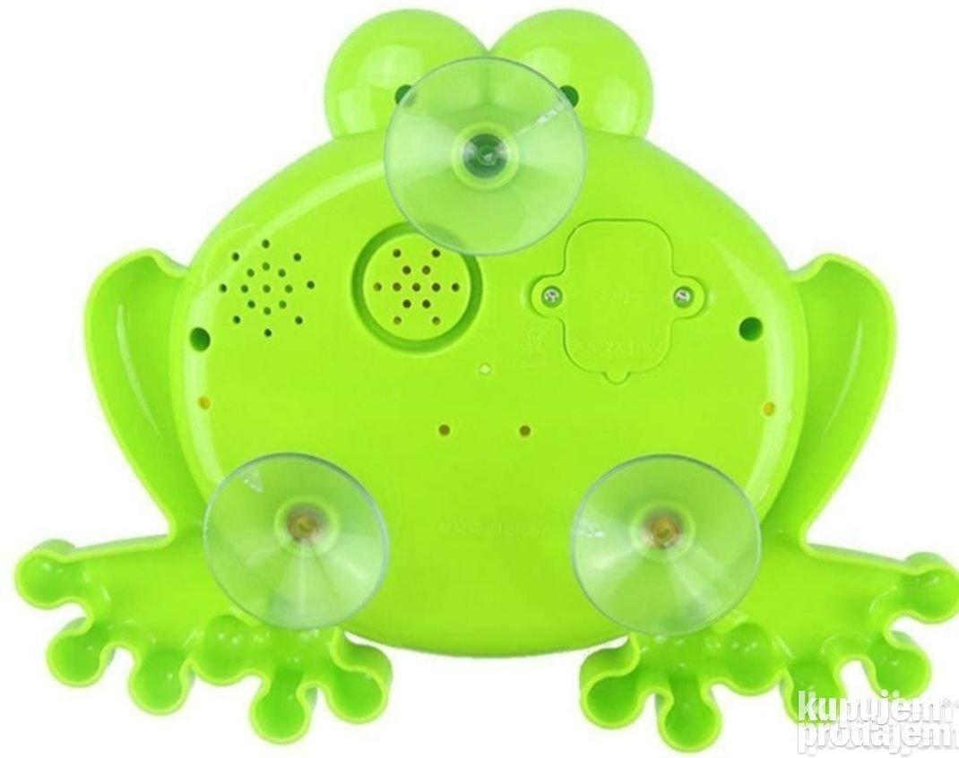 Zaba koja pravi mehurice Muzicka igračka Pena za kupanje – Zaba koja pravi mehurice Muzicka igračka Pena za kupanje - Image 3