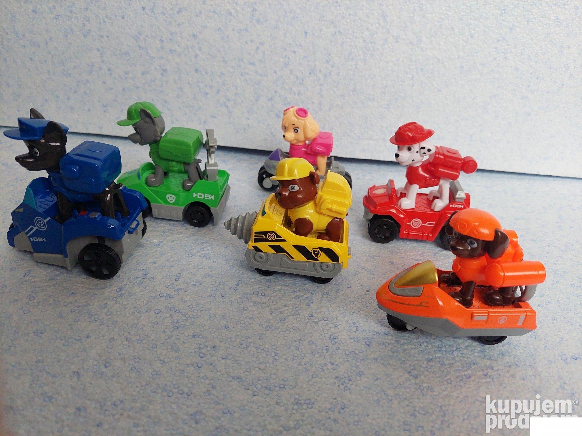 Patrolne Sape set 6 figura sa vozilima Paw Patrol – Patrolne Sape set 6 figura sa vozilima Paw Patrol - Image 2