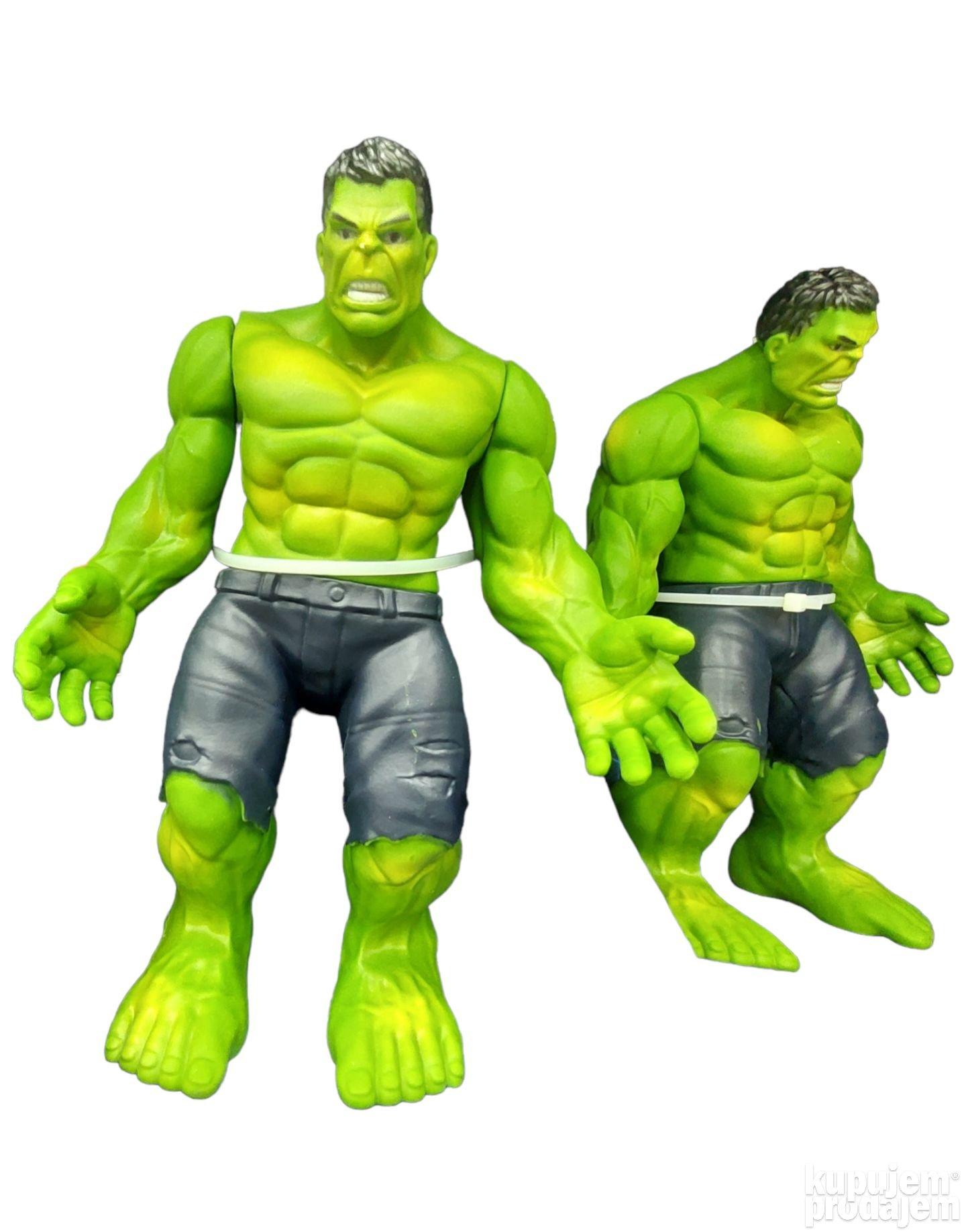 Veliki Gumeni Hulk Muzicka igračka 30cm