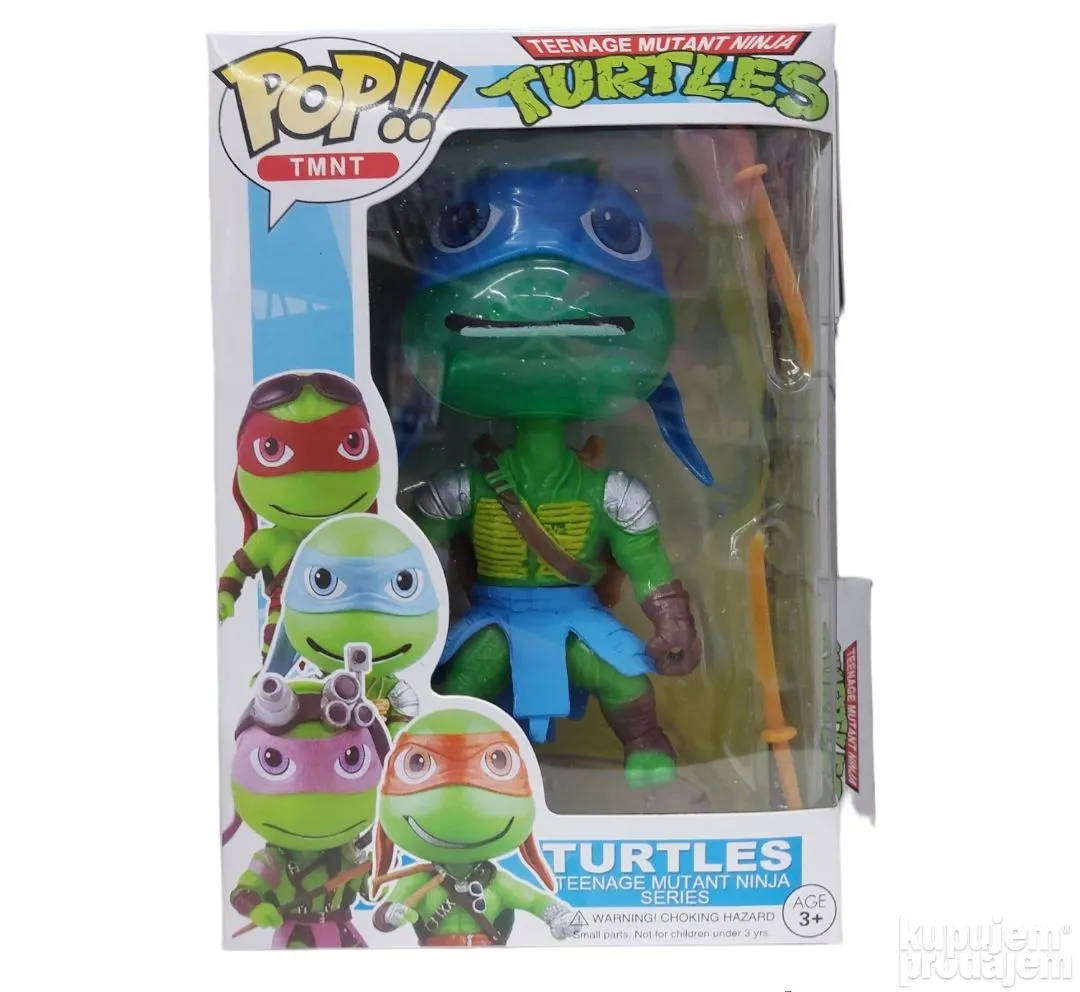 TMNT POP! Nindza Kornjace Figurice Leonardo – TMNT POP! Nindza Kornjace Figurice Leonardo - Image 3