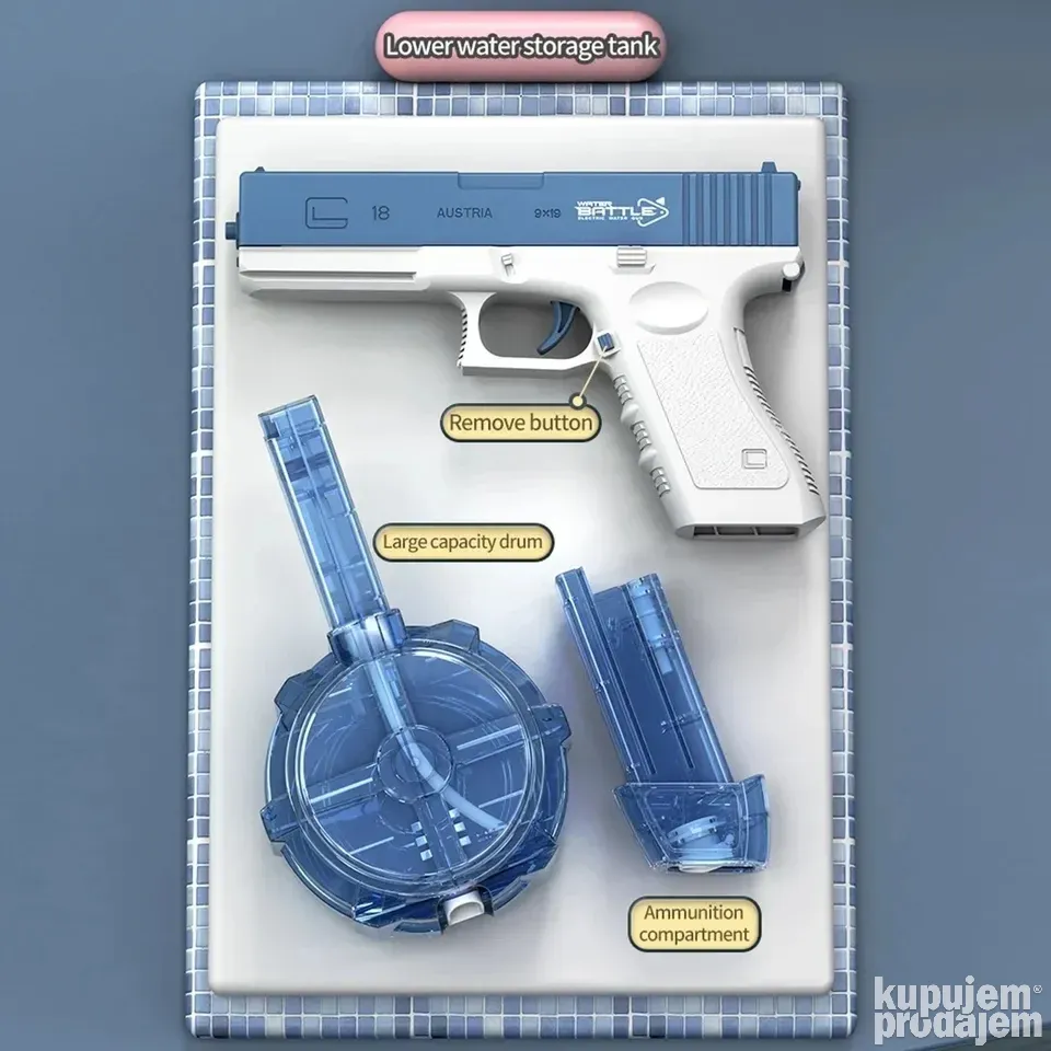 Elektricni vodeni pistolj – Elektricni vodeni pistolj - Image 2