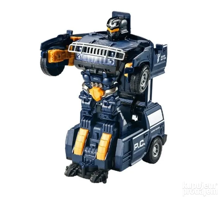 2u1 transformers i auto policija Muzicki – 2u1 transformers i auto policija Muzicki - Image 2