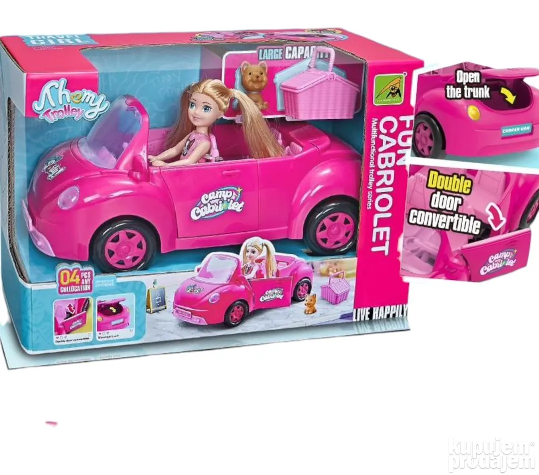 Barbi sa automobilom lutka – Barbi sa automobilom lutka - Image 2