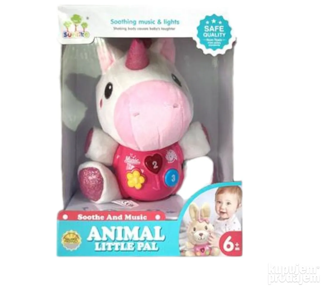 Unicorn Muzicka i plišana igračka – Unicorn Muzicka i plišana igračka - Image 2