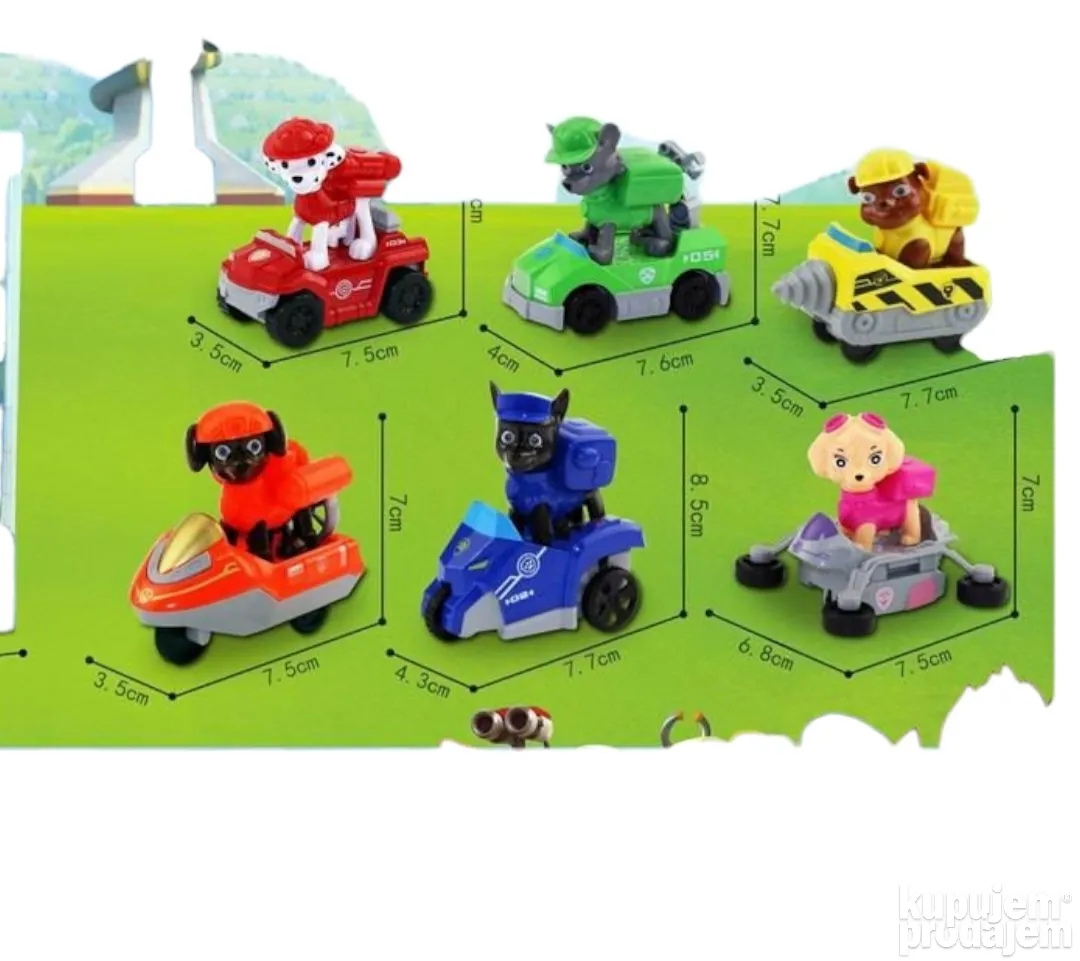 Patrolne sape set od 6kom – Patrolne sape set od 6kom - Image 2