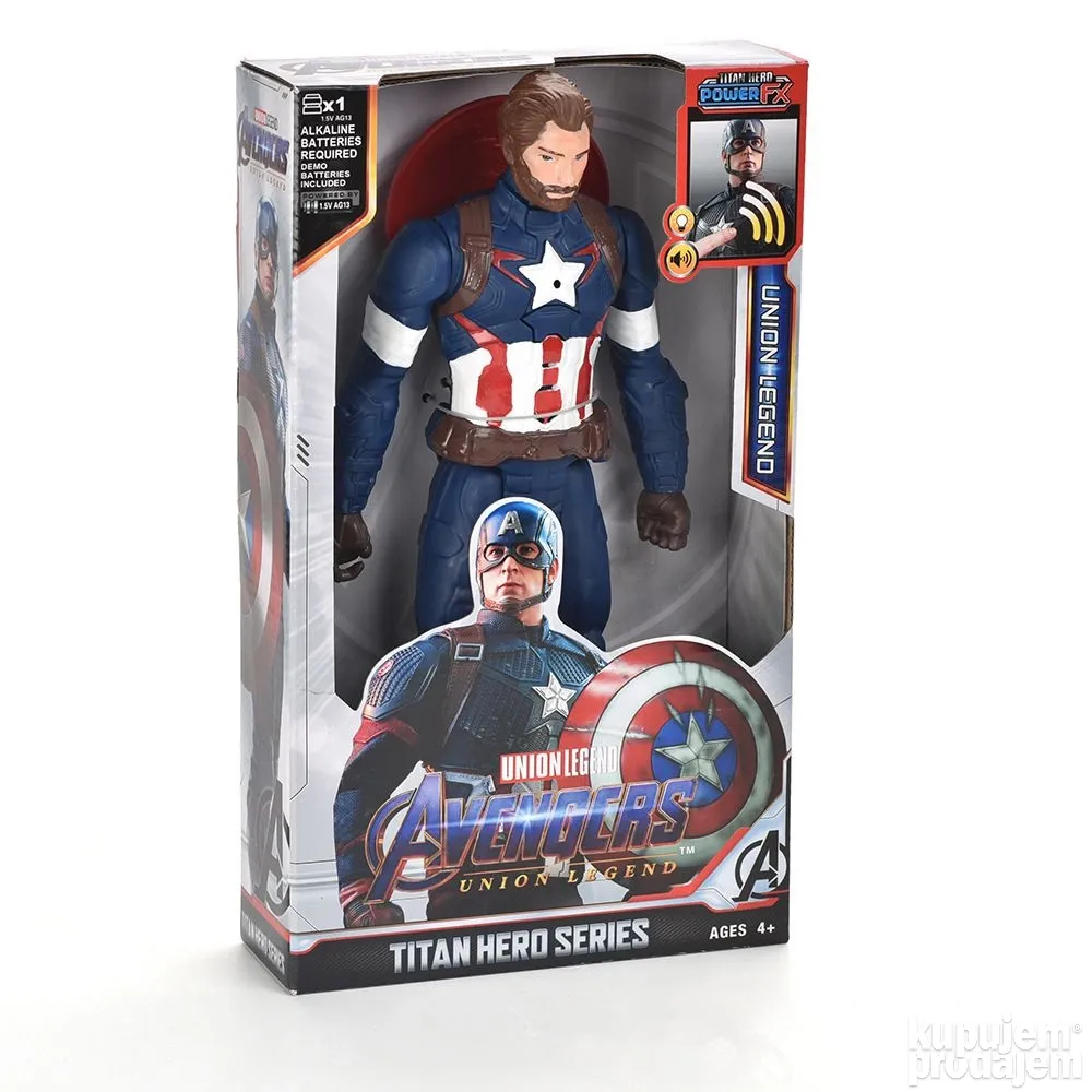 Avengers Kapetan Amerike muzicka igračka 30cm br2 – Avengers Kapetan Amerike muzicka igračka 30cm br2