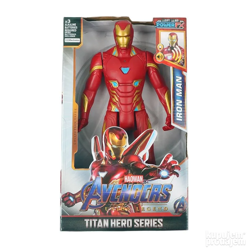 Avengers- Ironman Muzicka Figura 30cm – Avengers- Ironman Muzicka Figura 30cm - Image 2