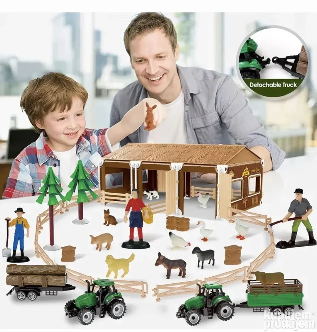 Farma za decu Set životinja Farma igračka - Image 5