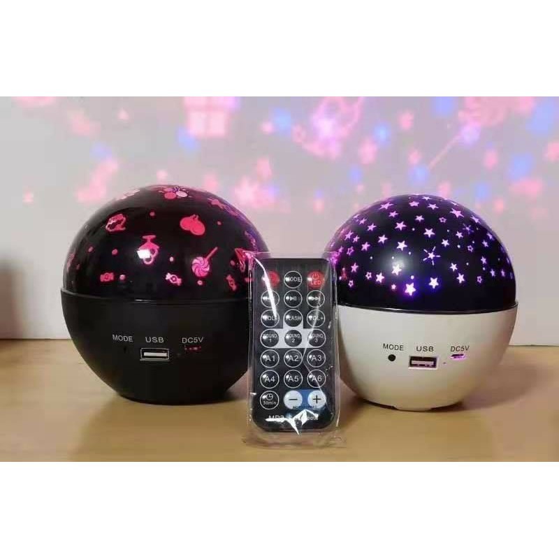 Mini magična Bluetooth kugla 3u1 zvezdano nebo projektor - Image 20