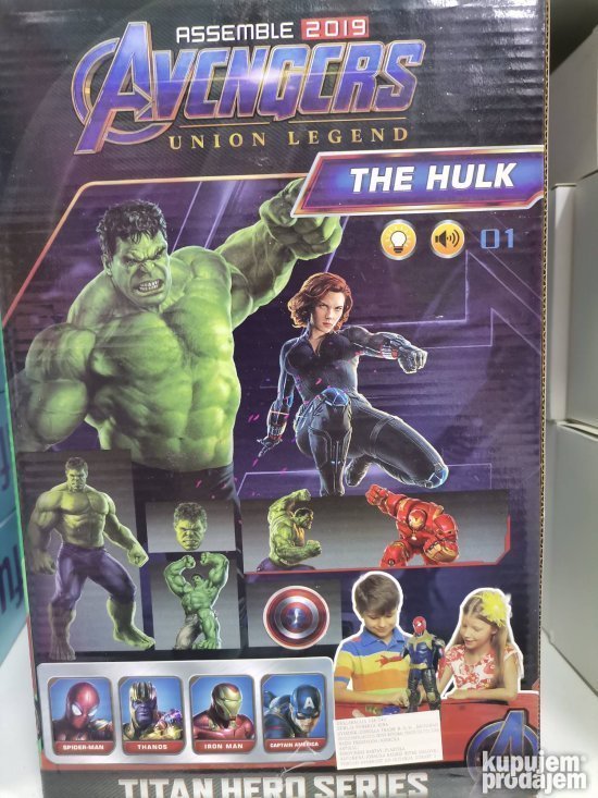 Velika igračka Hulk od 30cm