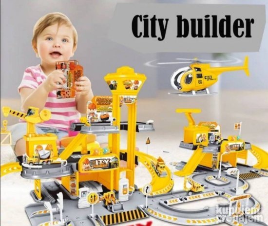 Igračka set - Gradilište CITY pioneer (novo)