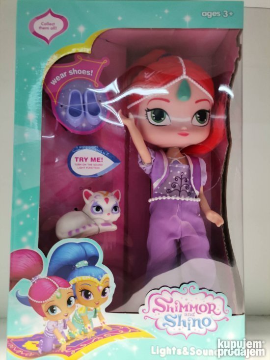 Multimedijalna lutka šimer iz shimmer & shine serijala