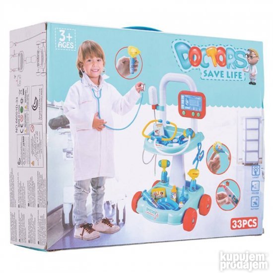 Doktorskih set igračka 33PCS (novo)