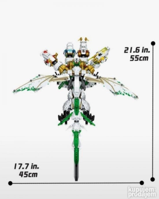 Lego nindza 755 delova
