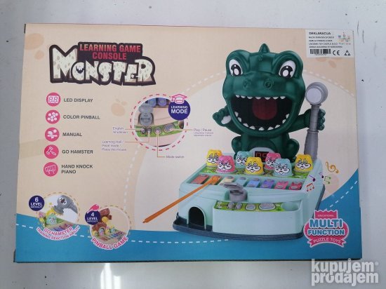 Igračka Monster edukativna muzicka