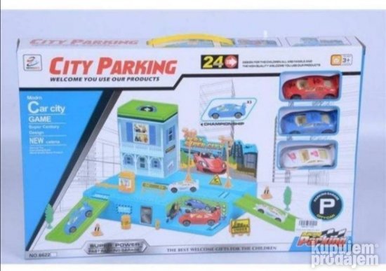 Igračka Parking set (novo)