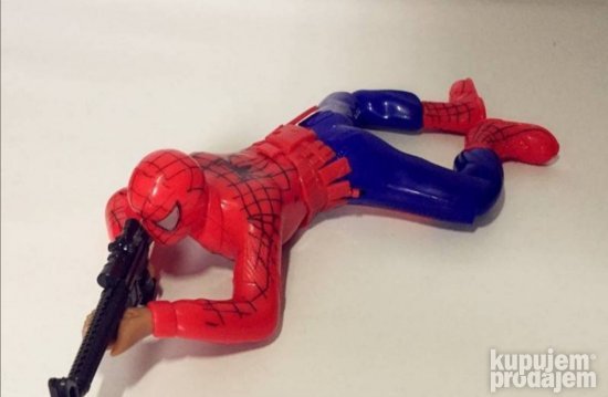 Igračka vojnik spiderman (novo)