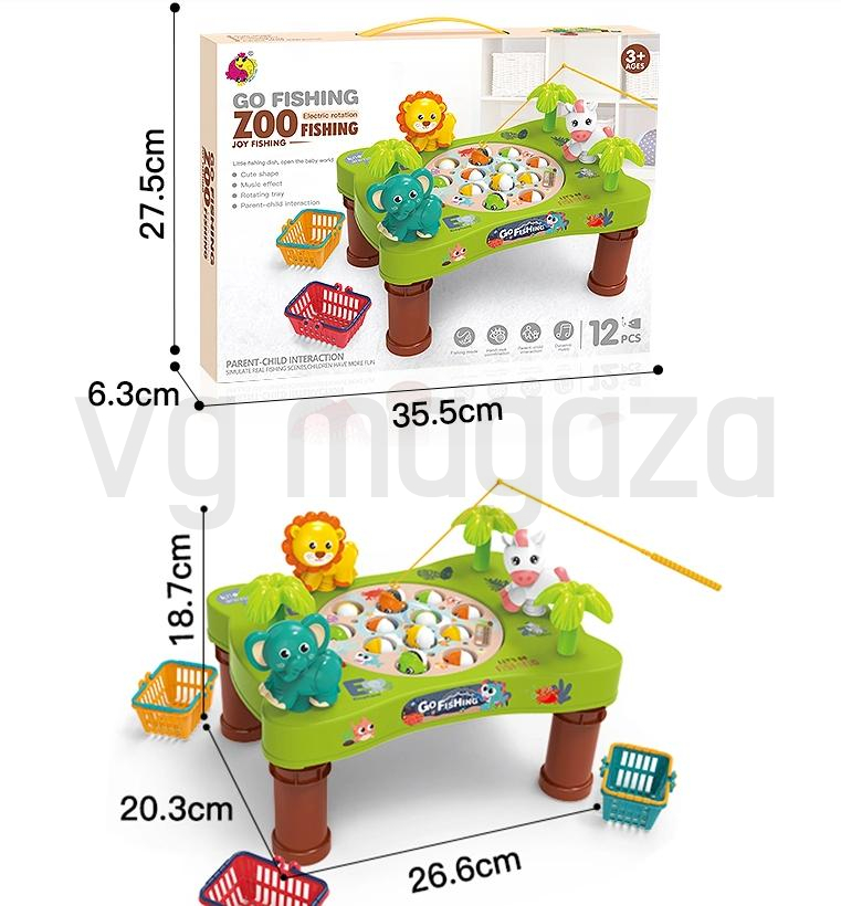 Dečiji SET Za Igru Pecanja u DVA Modela – Džungla Set ili Ledeni Tobogan - Image 4
