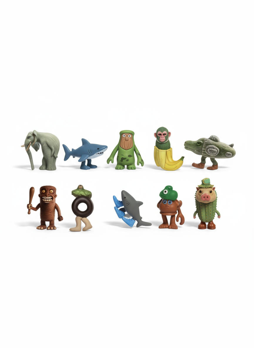 Set Figurica BrainRot