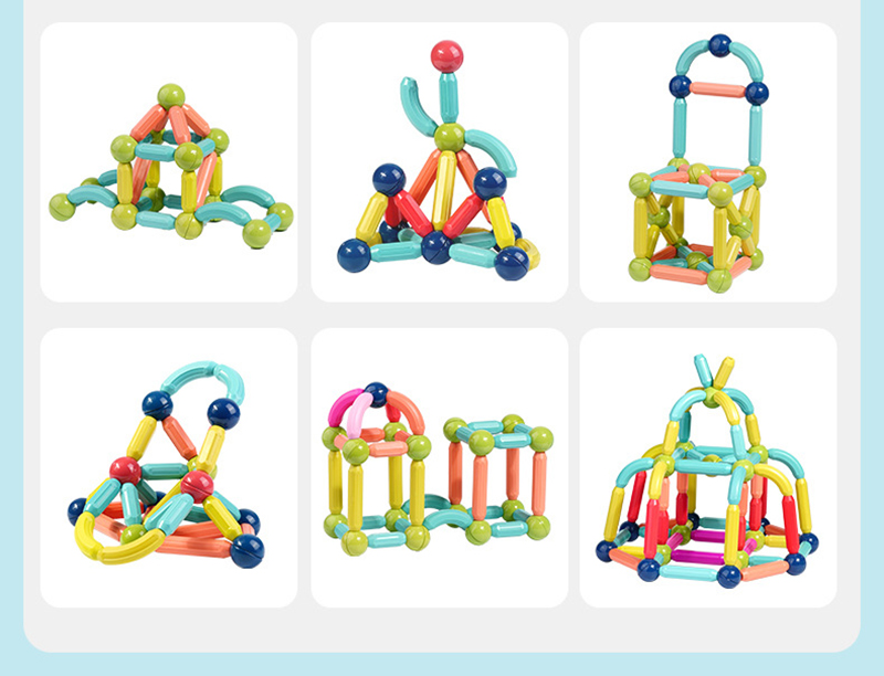 Magnetni set štapića i kugli 42PCS - Image 7